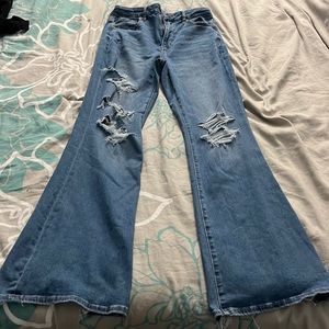 Women’s Curvy Super High Rise Flare Jean